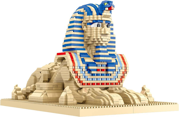 Great Sphinx Egypt Building Blocks Set, 2732Pcs Famous World Architecture Educational Toys for Kids Adults