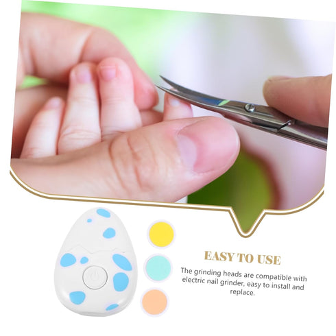 Trimmer CALLARON Electric Nail with Grinding Pads Safe Nail Polisher for Cartoon Design Nail File for Easy Manicure