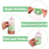3 Pack 4 oz, Silicone Sleeves for Avent Natural Glass Baby Bottles, Anti Breakage Baby Bottle Holder, Compatible