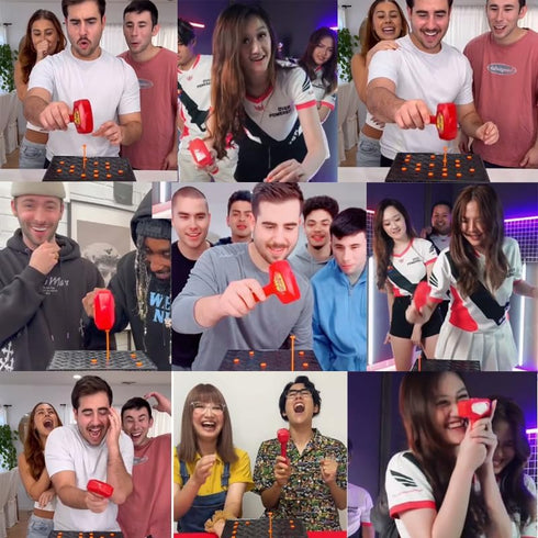 Whack a balloon Game 2024 New Explosion balloon popping game whack a balloon pop game Wack a Balloon Game whack a mole game for adults kids games A fun parent-child interactive family gathering game