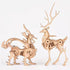 5 in 1 DIY 3D Wooden Animal Puzzles for Adults, Paintable Puzzle Kit for Home Decor & Stress Relief