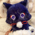9'' Cat Plush Anime Scaramouche Wanderer Cat Stuffed Animal - Cute Soft Plushie Gift for Kids Xmas