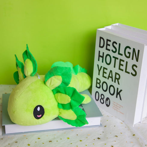 Axolotl Plush Toy, 14" Stuffed Animal, Salamander Doll Gifts for Boys Girls Birthday
