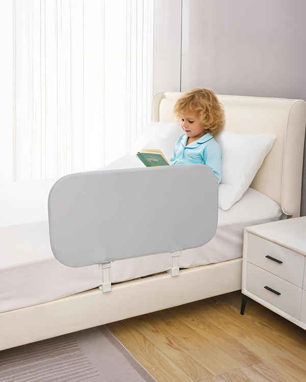 Grelife 33" Portable Travel Bed Rail for Toddlers (Compact), Fast Install, Adjustable