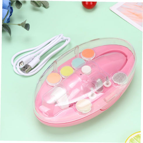 Trimming Nail for Boy Girl Electric Nail Clippers for Boys and Girls Toddlers Newborns Night Light for Parents