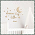 Briwooody 15 Pcs Moon and Stars Nursery Decor Dream Big Little One Wall Decor Boho Neutral Babyroom Wall Art Nursery