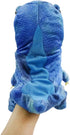 HooYiiok Plush Dinosaur Hand Puppets, Cute Soft Toy for Kids - 11 inches with Movable Mouth for Role Play