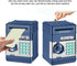 Piggy Bank, Electronic Password Cash Coin Can, Auto Scroll Paper Money Saving Box Toy Gift for Kids
