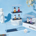 FINGERINSPIRE 4 PCS Stackable Minifigures Display Case, 3.7x2.7x1.9inch Transparent Plastic Case for Action Figures