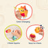 B. toys Mold Free Bath Toys, Squish & Splash, Color-changing Animals, Easy Cleaning Bath Toy for 6 Months +