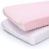 The Peanutshell Baby Girl Changing Pad Covers Set of 2 - Ultra