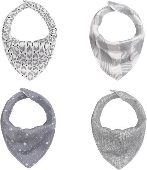 Set 8-100% Set, The Peanutshell Baby Boy or Girl Terry Bibs of Cotton, Soft, Absorbent Baby Bibs for Boys and Girls