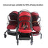 CATHATRR Pushchair Canopy Netting Covers Strollers Net for Baby Carriers Breathable Full Coverage Net Shield