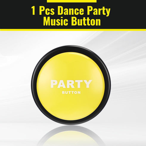 Dance Party Button with Music Sound, Desk Toys for Office Adults, Classroom Buzzers Novelty Fun Gag Gift