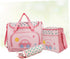 Set MERRYHAPY Diaper Bag Portable Changing Pad Nursing Bag Tote Bottle Holder Large Capacity Car Pattern
