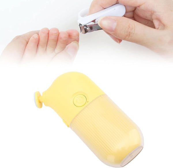 Rushbom Electric Nail Filer for Baby Nail Trimmer Grooming Kit with Extra 6
