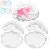 Smlpuame Pacifier Case,3 Pack BPA Free Pacifier Holder Case,Transparent Container Box for
