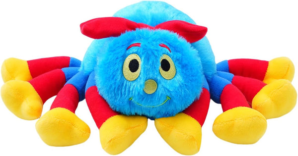 15.8-inch Cute Long Haired Spider Plush Stuffed Animal Toy for Boys and Girls, Holiday Birthday Gift