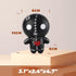 Anboor 4.7" Voodoo Dolls Squishies, Cute Ghost Doll Stress Relief Kawaii Soft Slow Rising Squeeze Toys