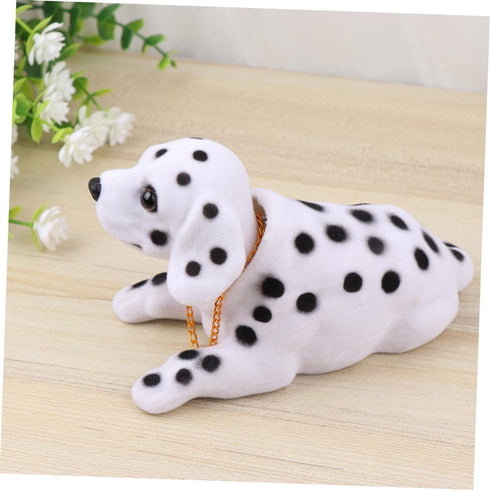 Car Adornment Dashboard Decorations, Puppy Car Dashboard Bobblehead Statues for Car, Shaking Head Toy Playset