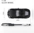 1/36 Scale 2020 Toyota Supra Diecast Cars Models, Pull Back Toyota Toy Car, Gifts for Boys Girls (Black)
