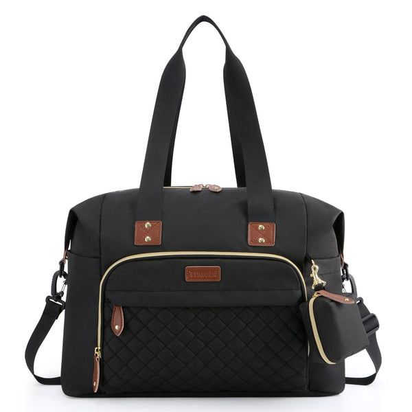 Tuwubi Diaper Bag Tote,Baby Diaper Bag with Pacifier Case Large Travel Diaper