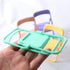 5Pcs Mini Folding Back Small Chair Model for Dollhouse, Plastic Scene Props for Micro Landscape Furniture