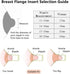 17/19/21mm S9/S10/S12/S9 Pro/S12 S9/S10/S12 Replace,6pcs Flange Insert Compatible with Pro Wearable Breastpump