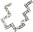 6 Set 28 Set GOTHINK Portable Double Dominos for Adults with Storage Box Tiles Dominoes for Holiday Travel Game
