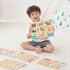 3 4 5 5PCS GRINNNIE Wooden Puzzles for Toddlers Years Old, Montessori Toddler Toys Peg Puzzles with Knob - Number