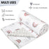 David's Kids Minky Baby Blanket for Boys & Girls, 40x50 Inches, Soft Lightweight Micro Fleece with Dotted Backing