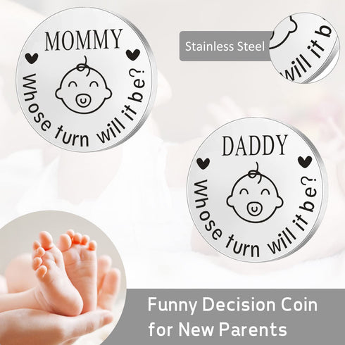 Set 2026 New Parents Gift Est Pregnancy Announcement Gifts for Couples-First Time New Mom Basket for Baby Shower Gender