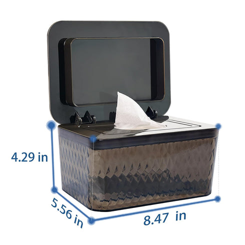 Seal-Designed Wipe Dispenser - Dust-Proof Holder for Fresh Wipes