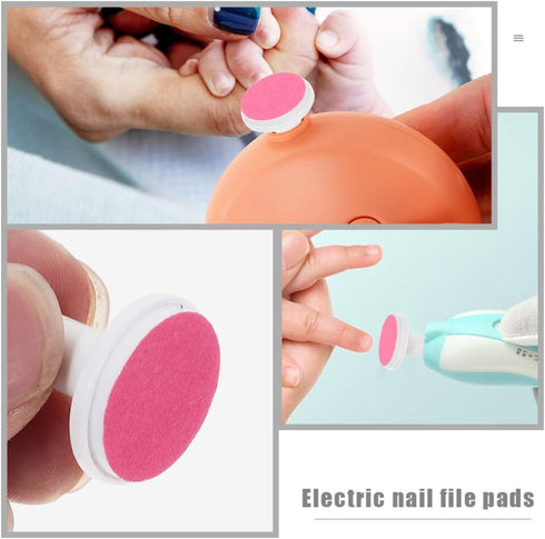 Trimmer ibasenice Nail Grinding Heads Electric Nail File Pads for Boys and Girls Pieces