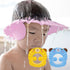 Pineeseatile Baby Shampoo Cap Adjustable Toddler Shower Ear Protection Shield Sun Shading Hat Pink Kids Hair Washing