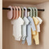 Hadnves 8 Pack Closet 8 24+ Baby Divider, Double Sided Baby Wardrobe Organizer Toddler Clothes Hanger Dividers Boy Girl