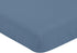 Sweet Jojo Designs Slate Blue Boy Baby Fitted Crib Sheet for Infant Newborn Nursery Toddler Bed Room Standard Mattress