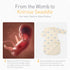 0-3 2-Way Organic Cotton Transitional Baby Swaddling Sack Soft with Arms Up & Sleeves Months, Mitten Cuffs, Zipper