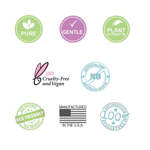 TotLogic Sulfate Free Baby Shampoo, 8 oz, Lavender Bliss Hair Care, No Phthalates, Infused with Natural Antioxidants