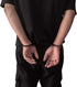 Metal Toy Handcuffs with Keys for Kids (Black)
