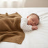 Cozy 36 28 Inches Baby Knit Blanket Soft Cotton Lightweight Newborn Blanket for Crib Stroller Toddler Nursery Shower
