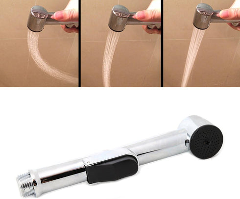 BEIDUOYANG Nozzle Toilet Handheld Bidet Sprayer Shattaf Cloth Diaper Sprayer ABS Polished S Bathroom Toilet Hand Held