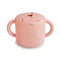 mushie Silicone Snack Cup | Spill Proof Food Container for Toddler and