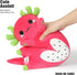 Kawaii PEACH CAT Long Dragon Fruit Axolotl Plush Pillow Toy for Girls and Boys, 19.6"