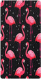 Bseiialft Flamingos Black Crib Sheets for Boys Girls Soft and Breathable Cotton Baby
