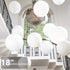 24pcs 18 Inch Big White Latex Balloons - Round Giant Jumbo Balloons for Photo Shoot & Party Decorations