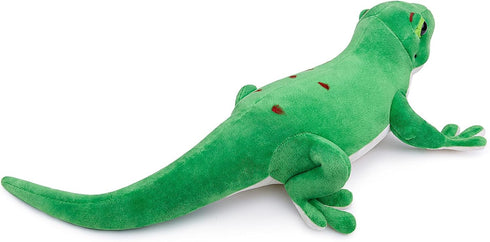 Day Geckos Lizard Plush, 16inch Lifelike Stuffed Animal, Soft Fat Tail Geckos Plushie for Kids