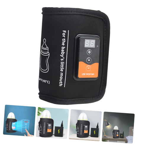 Portable USB Bottle Warmer for Travel - Insulated Heater