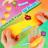 3.11 Inch 3.2 Oz TP001-Orange-Yellow WATERELF Play Fidget Putty Slime for Kids, Artistic Therapy Putty for Boys Girls
