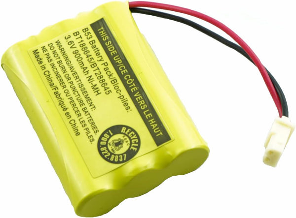 900mAh Rechargeable Battery Replacement for VTech Video Baby Monitor Models BT207695, VM312, VM3251, VM3252